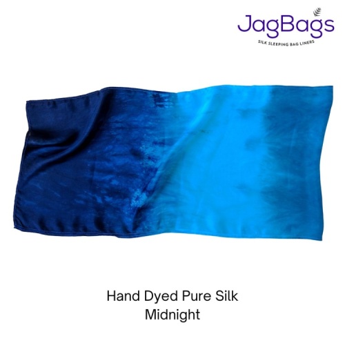 JagBag Long Silk Scarf - Midnight